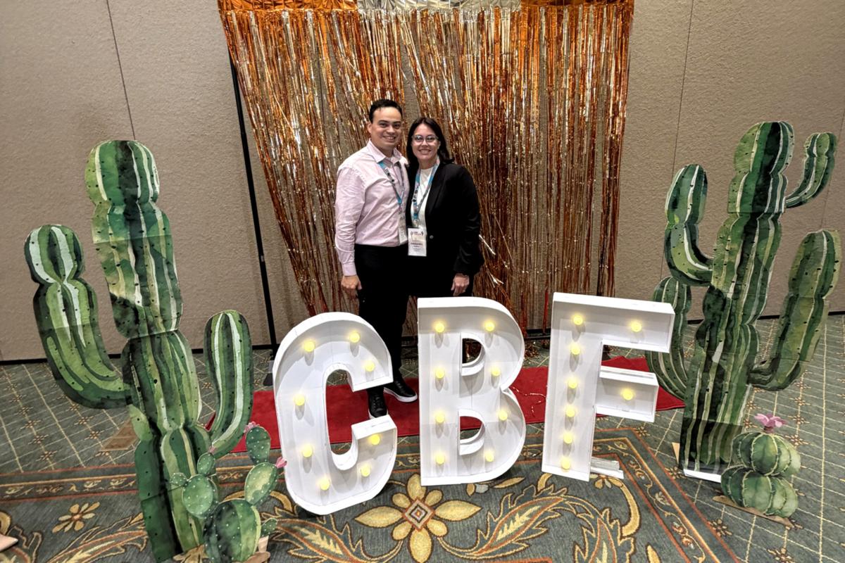 Alessandra and Diego at the CBF Retreat in Phoenix, Arizona