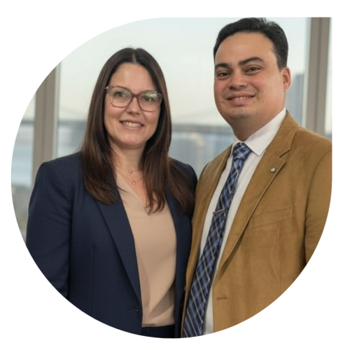 Alessandra, trained biologist, and Diego Coutinho, founders of Royal Glow Cleaning in San Francisco Bay Area